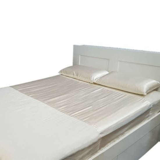 Wondersheet King Single Fitted Sheet King Single 107cm X 203cm Cream