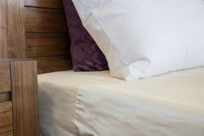 Wondersheet Queen Fitted Sheet Queen 152cm X 203cm Cream