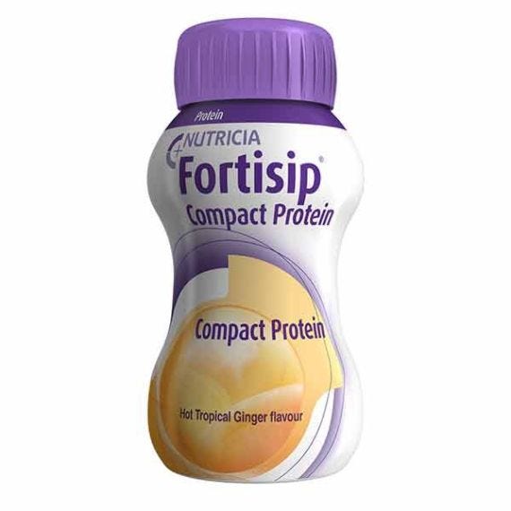 Fortisip Compact Protein Hot Tropical Ginger 125ml
