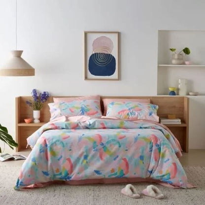 Staydry Waterproof Quilt Cover Set Wonderlust King Single