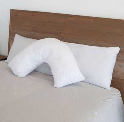 Pillow Protector   31107 Boomerang 48x35x30cm Unisex 540ml Waterproof White