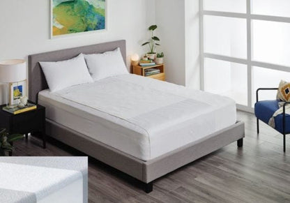 Comfortshield Terry Sheet And Linen Protector Kit King W183x L204x D20 50cm Unisex 3000ml Waterproof White