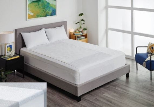 Comfortshield Terry Sheet And Linen Protector Kit King W183x L204x D20 50cm Unisex 3000ml Waterproof White