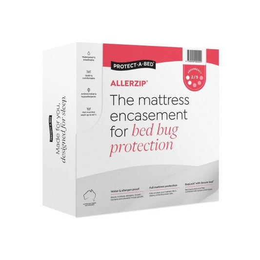 Allerzip Mattress Protector   11009 Single 92x188cm 800ml Waterproof White