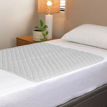 Absorbmax Bed Pad Regular 90cmx90cm 3500 Ml Waterproof Grey