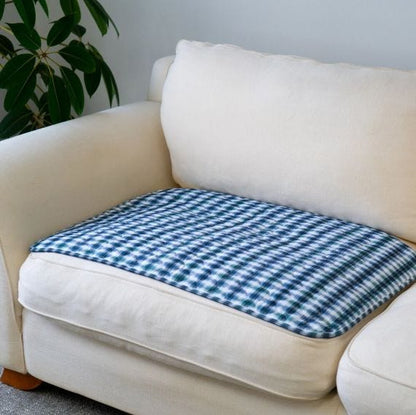 Absorbmax Chair Pad Large 60cmx90cm 2300ml Waterproof Tartan