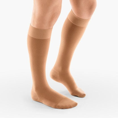 Venosan Stockings 7000 Adh Ccl 3 Long Closed Toe Plain Top Small Beige