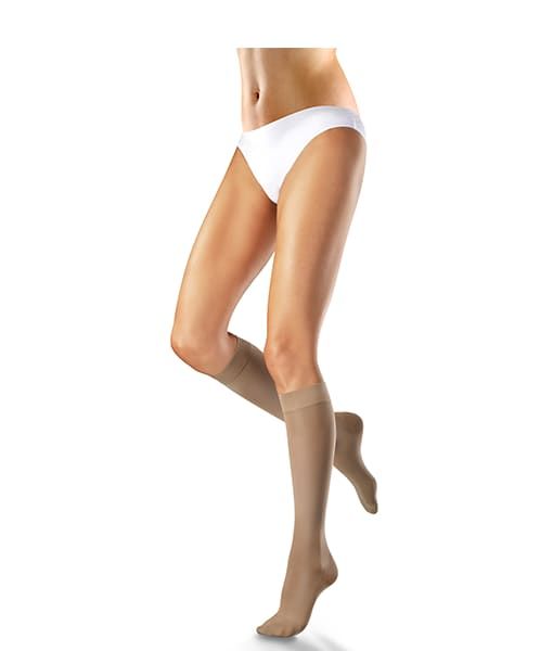 Venosan Stockings 7000 Ad Ccl 2 Long Closed Toe Large Beige