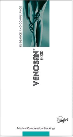 Venosan 6001 Stocking Ad Large Ankle 26 29cm 18 21 Hg Knee Black