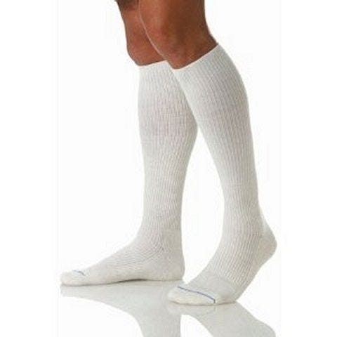 Venosan Sportsline Socks Medium Ankle 23 26cm Unisex 15 20 Hg White