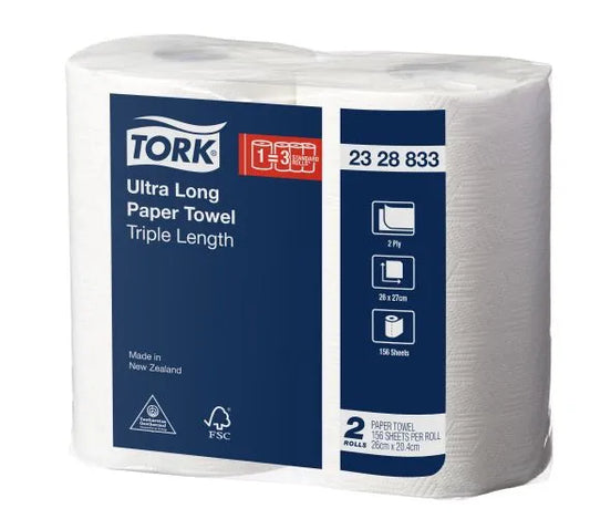 Tork Ultra Long Paper Towel 26 X 20.4cm White