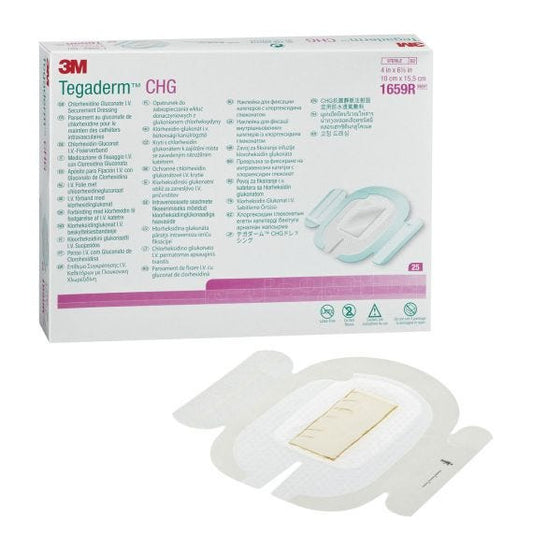Tegaderm Chg I.V. Securement Dressing 10 Cm X 15.5 Cm