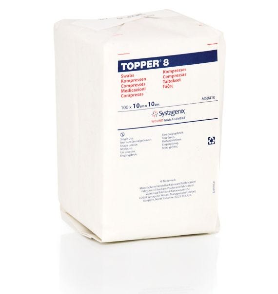 Gauze Non Woven (8 Ply) 10cm X 10cm Non Sterile