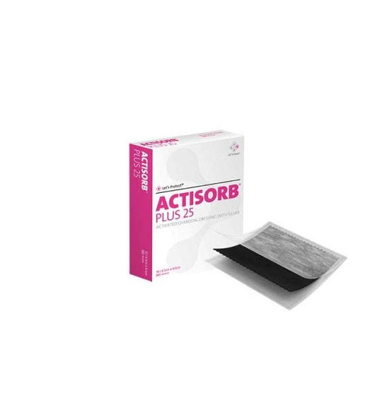 Actisorb Plus 25 Dressing 6.5cmx9.5cm