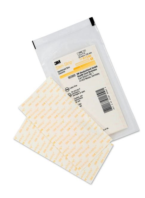Steri Strip Reinforced Adhesive Skin Closures 25mmx125mm White