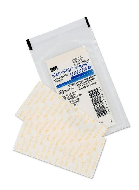 Steri Strip Reinforced Adhesive Skin Closures 12mmx100mm Skin