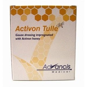 Activon Tulle Impregnated Honey Dressing 5cmx5cm