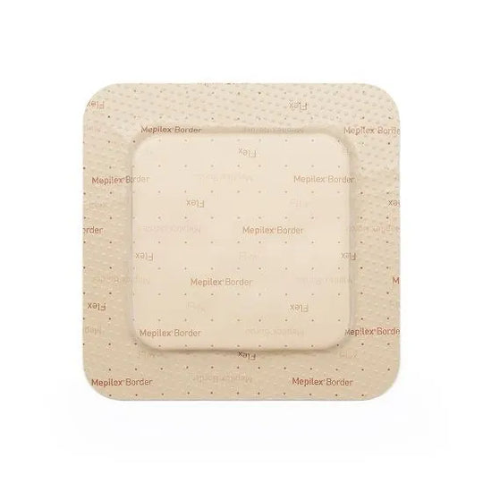 Mepilex Border Flex Dressing 10x10cm Beige