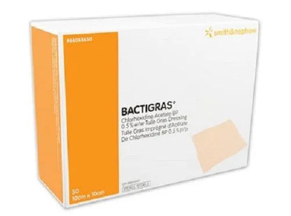 Bactigras Antiseptic Gauze Dressing 10cmx10cm