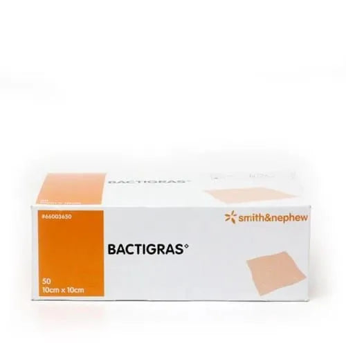 Bactigras Antiseptic Gauze Dressing 10cmx10cm