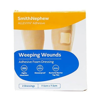 Allevyn Adhesive Foam Dressing 7.5x7.5cm