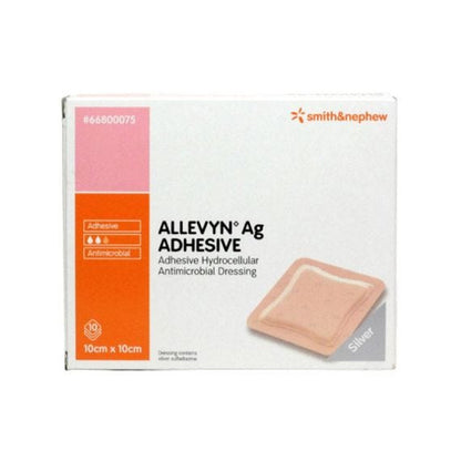 Allevyn Ag Adhesive Dressing 10cmx10cm