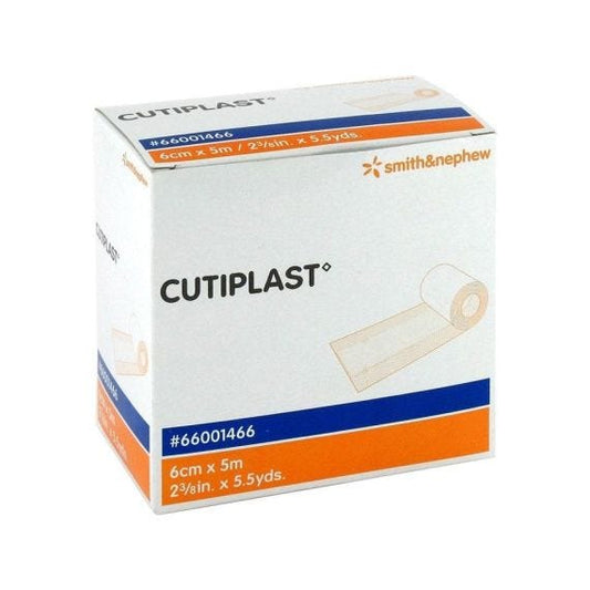 Cutiplast Dressing Strip 6cmx5mtr Roll