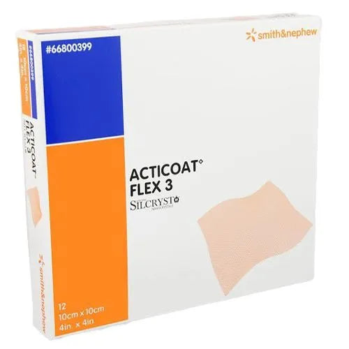 Acticoat Flex Dressing 3 Day 10cm X 10cm