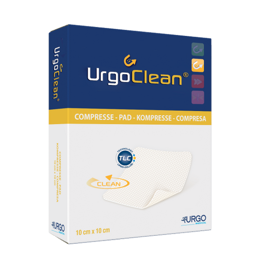 Urgoclean Poly Absorbent Fibrous Dressing Pad 10cmx10cm