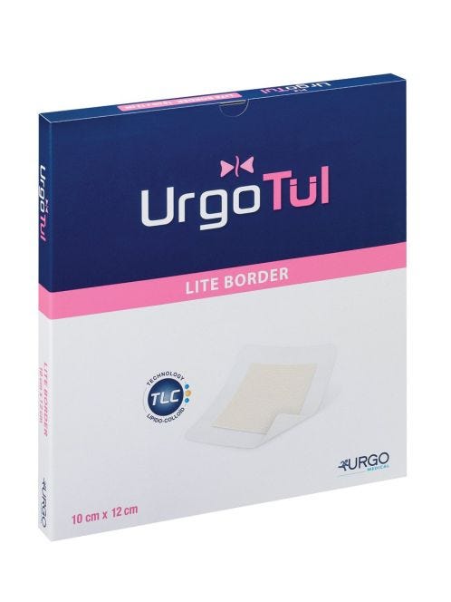 Urgotul Lite Border Absorbent Foam Dressing 15cmx20cm