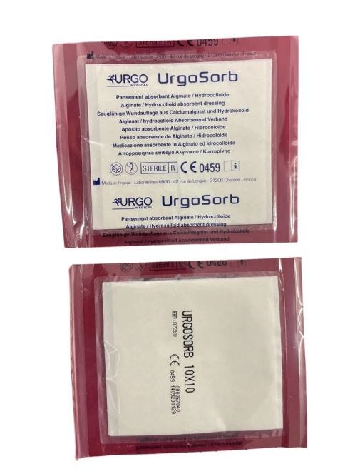 Urgosorb Alginate Wound Dressing 10cmx10cm