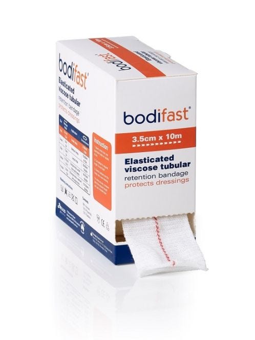 Bodifast Tubular Retention Bandage Small 3.5 C Mx10 M Red