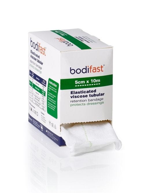 Bodifast Tubular Retention Bandage Medium 5cmx10mtr Green