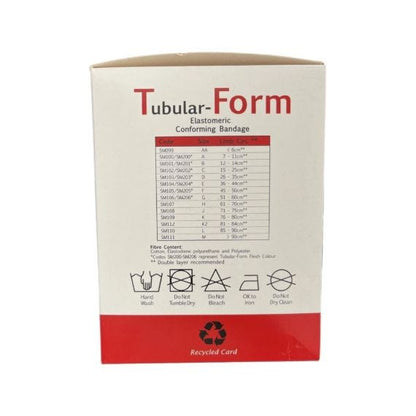 Tubular Form Compression Bandage Size G 12.5cm Wide Latex Free Natural