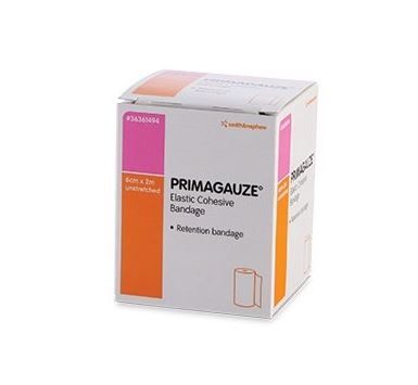 Primagauze Cohesive Self Adhesive Bandage 6cmx2mtr 6cmx2mtr