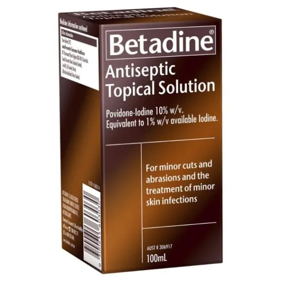 Betadine Antiseptic Solution 100ml