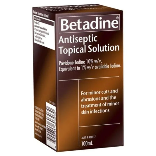Betadine Antiseptic Solution 100ml