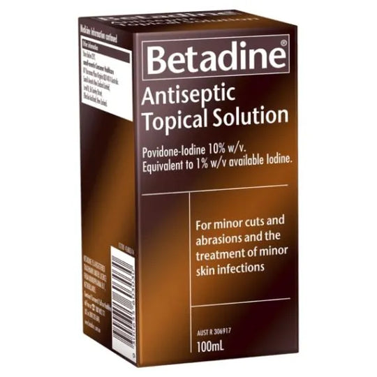 Betadine Antiseptic Solution 100ml