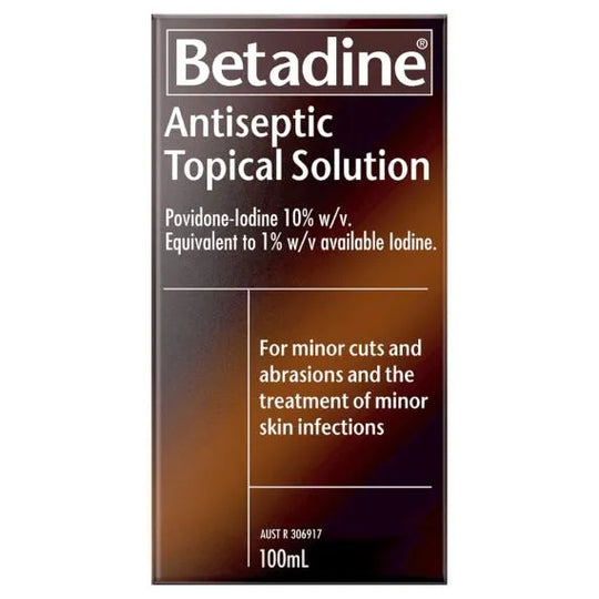 Betadine Antiseptic Solution 100ml