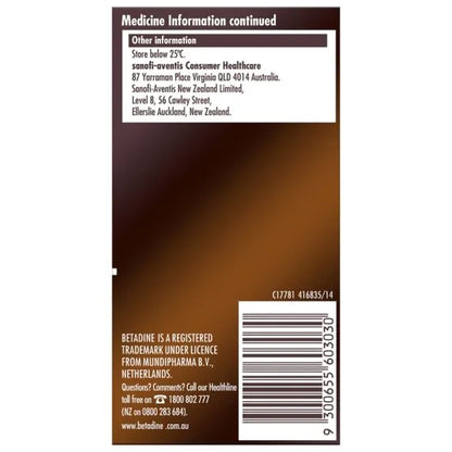 Betadine Antiseptic Solution 100ml