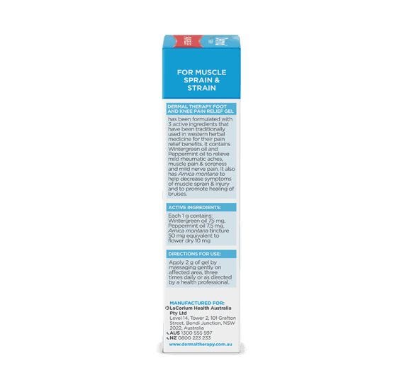 Dermal Therapy Foot & Knee Pain 50g