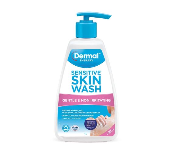 Dermal Therapy Sensitive Skin Wash 1Ltr