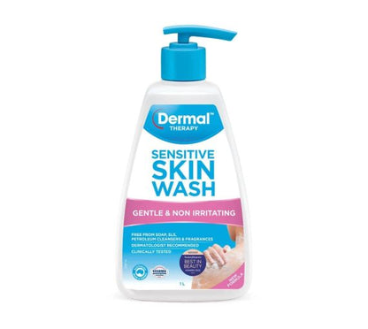 Dermal Therapy Sensitive Skin Wash 1Ltr