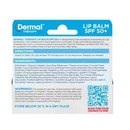 Dermal Therapy Lip Balm Spf50+ Tube