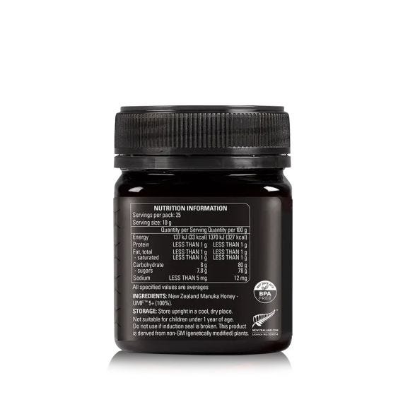 Manuka Honey Comvita Umf 5+ ***Oral Use Only*** 250g