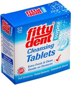 Fittydent Denture Cleansing Tablets Pktx32