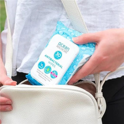 Ocean Antibacterial Wipes 14x19cm