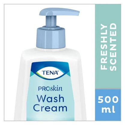 Tena Wash Cream 500ml Pump Bottle