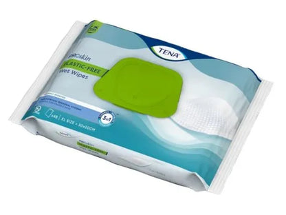 Tena Wet Wipes Plastic Free