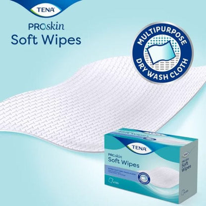 Tena Soft Wipes 19x30cm